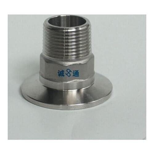 1/2''- 2'' Tri Clamp x Male Thread BSPT fittings, Stainless Steel 304