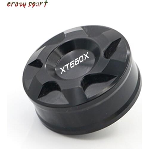 Rear Brake Fluid Reservoir Cover Cap For YAMAHA XT660X 2004-2014 2013 XT660 X XT 660X Motorcycle Accessories With Logo