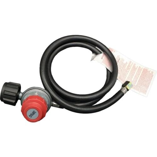 Earth Star Gas fireplace Heater replacement parts 0-30PSI Adjustable Propane Regulator With Hose 4Ft