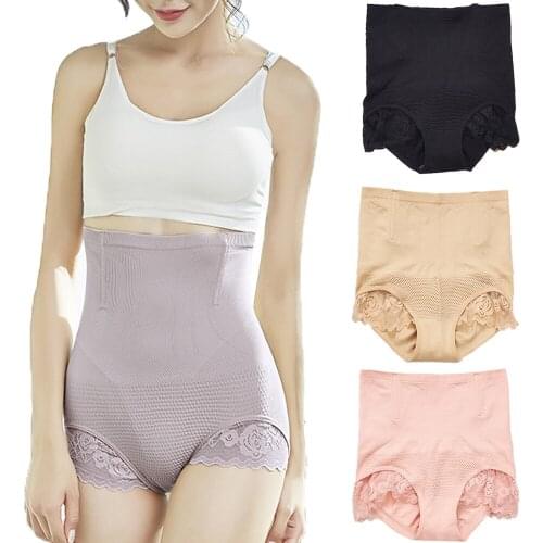 Womens Waist Trainer Shapewear Control Panties Slimming Underwear Body Shaper Butt Lifter High Waist Girdle Lingerie Butt Lift