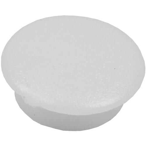 EASY-Blanking End Caps 10mm Dia Plastic Round Tubing Tube Inserts 10 Pcs