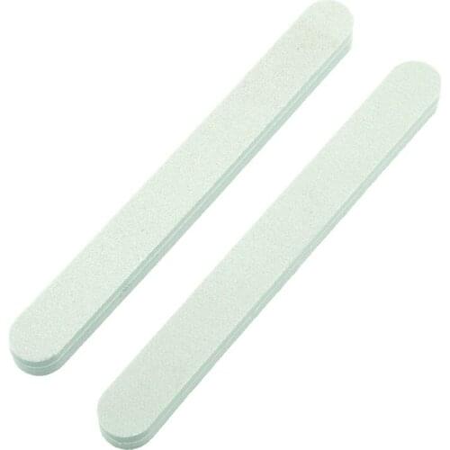 4Pcs Professional Sponge Nail File Manicure Pedicure Buffer Sanding File Double Sided Sandpaper Thick Stick Nail Art Tool HE0027