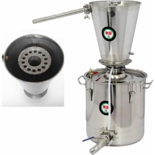 45/70 L liters 12/18 Gal New Stainless Steel Home Pure Water Whiskey Alcohol Beer Distiller Wine Making Brew Kit
