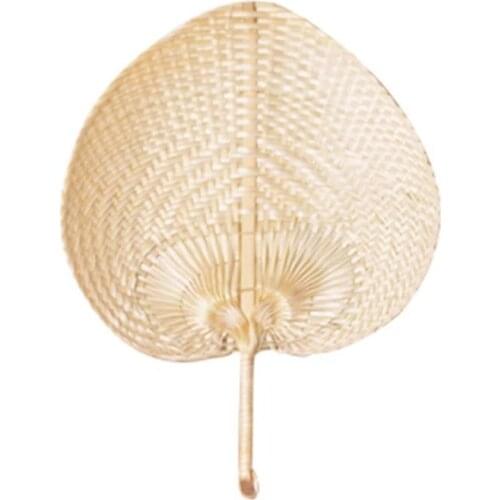 5PCS/LOT Vintage Handmade Fan Art Craft Gift Wedding Party Dance Hand Fan Home Decor