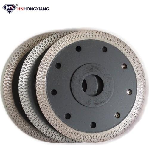 4.5inch 115mm Diamond Saw Blade X Mesh Superthin Diamond Cutting Disc for Ceramic Granite Stone Factory Direct Sale