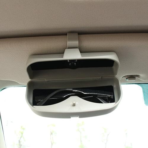 Auto Car Eyeglasses Clip Ticket Card Clamp ABS Car Glasses Cases Car Sun Visor Sunglasses Holder Accessories