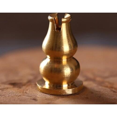 Pure copper gourd Incense stick incense coil sandalwood Baby Gourd Incense Burner Incense socket