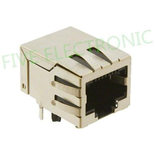 J0006D21 1 Port RJ45 Magjack Connector Through Hole 10/100 Base-TX, AutoMDIX J0006D21NL