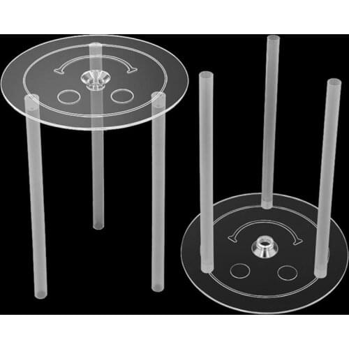 Multi-Layer Cake Support Frame Cake Stacking Kit Clear Cake Dowel Cake Rod With Cake Separator Plate Baking Supplies Cake Tool