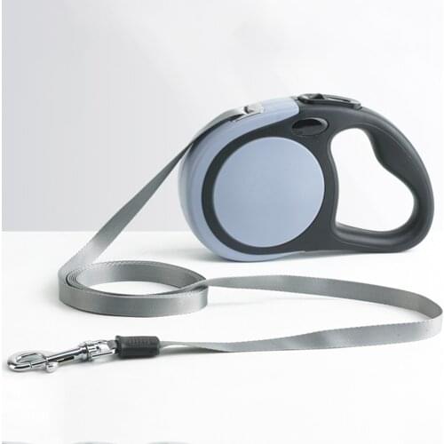 3/5M Long Strong Dog Leash For Large Dogs Durable Nylon Retractable puppy Walking Leash Leads Automatic Extending Pet Leash Rope