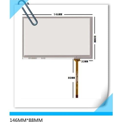 TM060RDH01 A060FW02 new 6 inch touch screen 146*88 touch screen 145*88