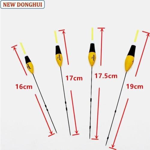 Newdonghui Yellow and Black Float Fishing Bobber 0.5G 1.0G 1.5G 2.0G Buoyancy Balsa Wood Material Oem Factory Store 201138