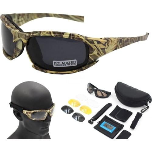 Polarized Hiking Sunglasses Camouflage Tacticcal Glasses Airsoft Shooting Goggles Fishing Eyeglasses Oculos De Sol Masculino