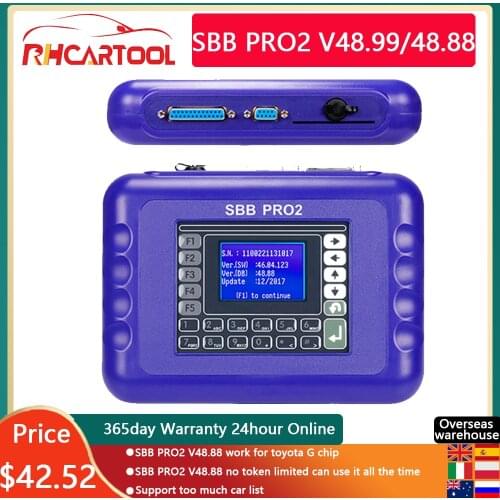 OBD2 V48.88 v48.99 V46.02 v33.02 SBB Pro2 Key Programmer Support Cars to 2018 Replace For FORD AUSTRALIA For MAZDA For SUZUKI