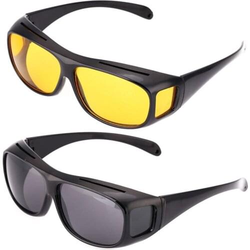 Car Night Vision Sunglasses Night Driving Glasses Driver Goggles Unisex Sun Glasses UV Protection Sunglasses