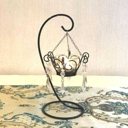 Art Nordic Iron Candle Holder Light Luxury Romantic Creative Candle Holder Elegant Simple Porta Velas Wedding Decoration BS50CH