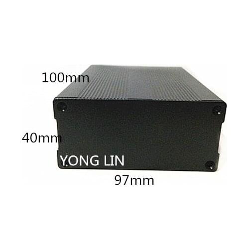 Free shipping 2PCS Aluminum Box/PCB aluminum box 97*40-100/control Box/Network equipment protection shell
