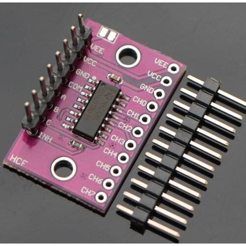 CD4051 Single 8-Channel Digital Control Analog Electronic Switch Multiplexer