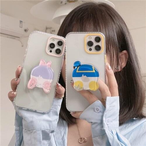 DISNEY 2021 Donald Duck Silicone Case for IPhone 11 Pro Xs Max iPhone 7 8 Plus Official Liquid Silicon Full Cover zz0603