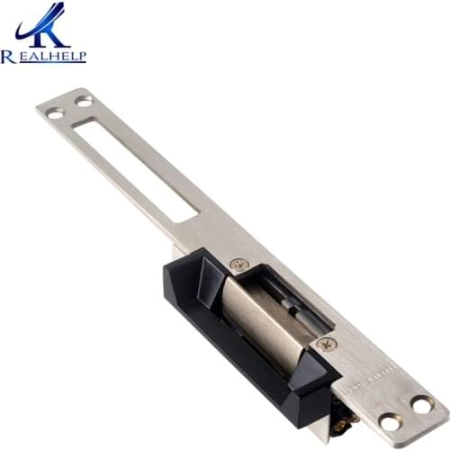 Conceal mounted installation Electric Door Lock Opener Entry Door Stainless Steel Door Lock Automatic Gate Strike Door Lock