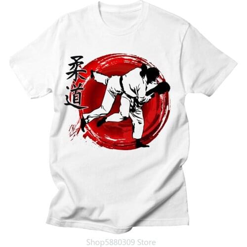 Judo TShirt Men Short Sleeve Casual Fashion Cool High Quality Streetwear Harajuku Comfortable Tracksuit Men Clothes