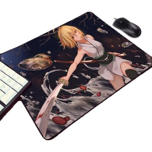 MousePad KOHA-ACE EX Okita Souji Anime Girls Pattern Mini Pc Gaming Mouse Pad Fate/stay Night Grand Order Game Player Table Mat
