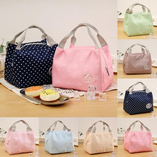 Adult Children Cool Bag School Lunchbox Portable Travel Thermal Insulated Cooler Bag Lunch Box Picnic Carry Tote Pouch