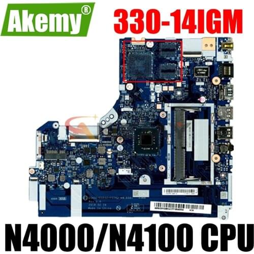 For Lenovo ideaPad 330-14IGM Laptop Motherboard EG431 EG532 NM-B661 With N4000/N4100 CPU 100% fully Tested