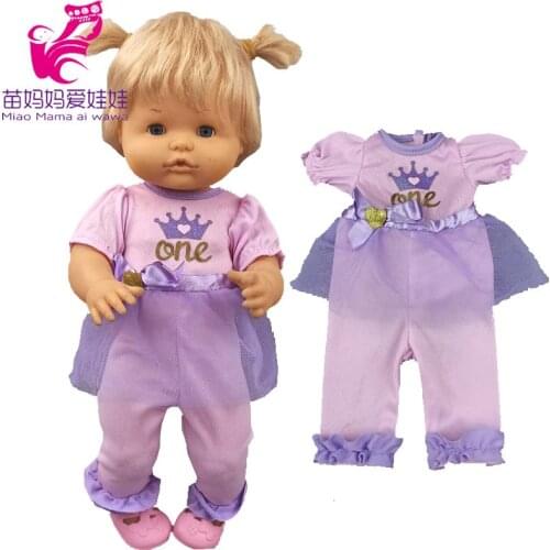 40 Cm Baby Doll Clothes for 40cm Nenuco Ropa Y Su Hermanita Doll Clothes Accessories