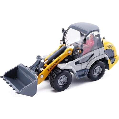 Sale 1:50 truck forklift alloy model,simulation metal engineering bulldozer model,children fun toy gift,free shipping