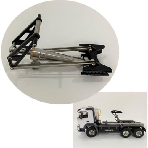 Rc Car Toys Metal Hydraulic Lift Cylinder For 1:14 Scale Tamiya Dumper Truck Mercedes Arocs 3348F Diy Parts