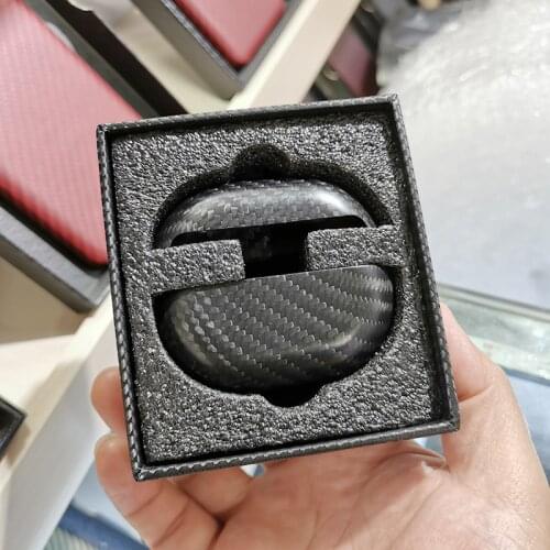 Carbon fiber protective cas For HUAWEI FreeBuds Pro Wireless Bluetooth Headset Charging Protective Case
