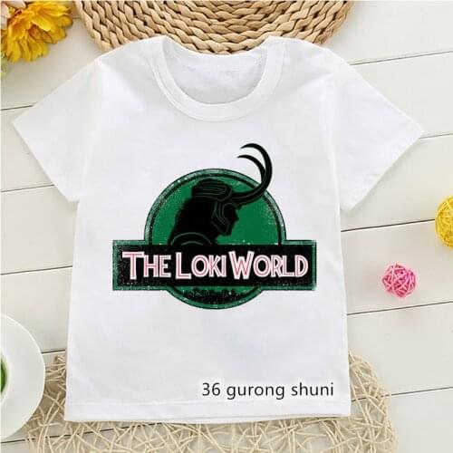 2021 Vintage Sylvie Lovers Loki T Shirt Tva T-Shirt Kinds Loki Kids Clothes Children Clothing Boys Girls Short Sleeve T-Shirts