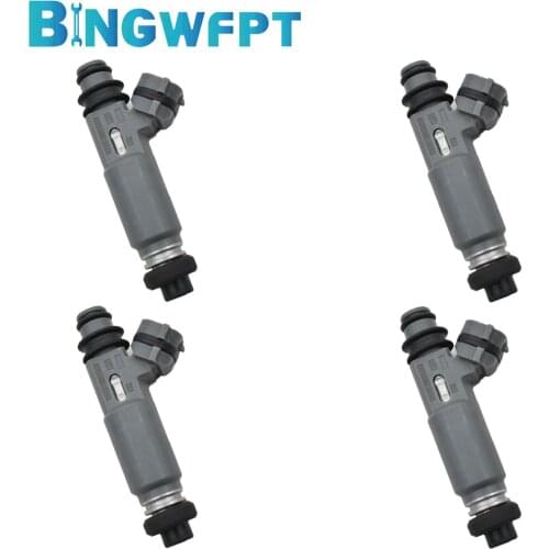 4pcs/lot Fuel Injector 195500-3110 1955003110 195500 3110 For Mazda 323 F BG Bj 94 Protege 1.5L 1.6L 97-03