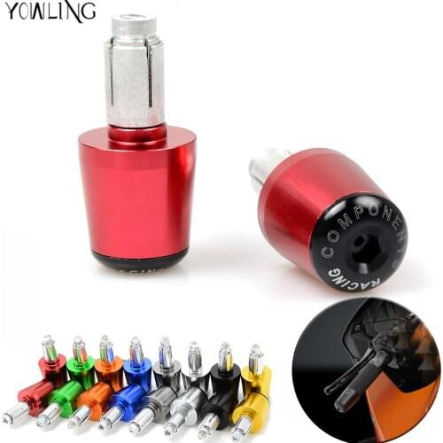 7/8'' 22 mm CNC motorcycle handlebar handle bar grips ends for yamaha R6 YZF-R6 yzf-r6 fz16 TMax530 tmax-500 XT600 E 1990-2016