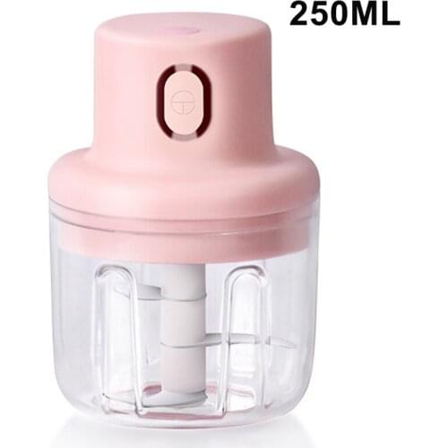 Wireless Mini Electric Garlic Food Chopper Ginger Vegetable Crusher Cutter Food Blender Processor SCVD889