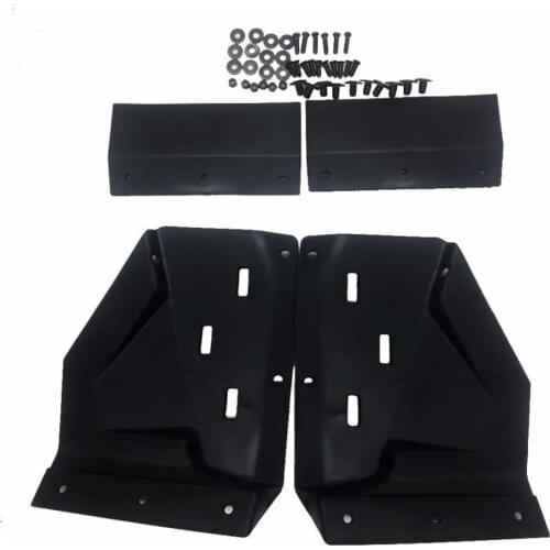 Mud Guards Compatible for 2014 - 2019 Polaris RZR XP 1000 Turbo Extended Fender Flares Mud Flaps and 2015-2019 RZR S 900