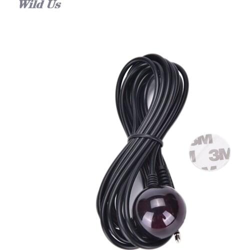 For IR Receiver Emitter Extender Repeater System 3.5mm IR Infrared Remote Control Receiver Extension Cord Cable With LED Light