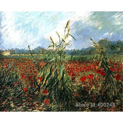 Modern art Green Ears of Wheat by Vincent Van Gogh reproduction paintings Hand painted High quality