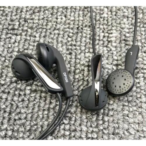 High Performance Classic Beyerdynamic DP100 Dynamic Flat Head Plug Sport Earbud Video headset HiFi In Ear Earphone HD Sound