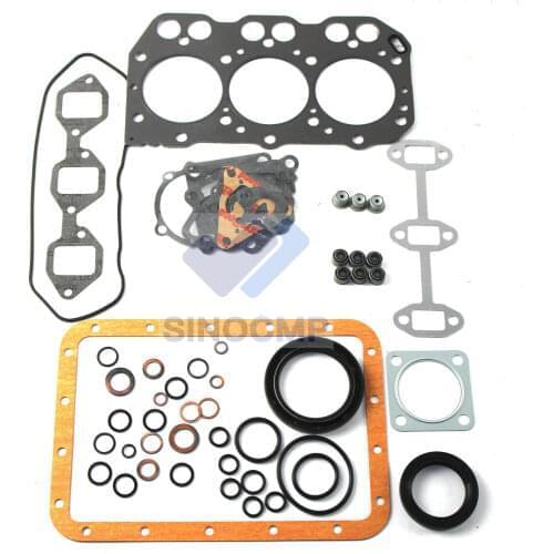 3T72SB 3T72SA-B 3T72H-N 3T72 Engine Overhaul Gasket Kit For Yanmar YM169 YM180 YM186 YM1502 YM1510 F15 F14 Tractor