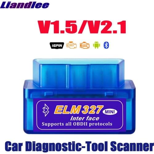 Liandlee Mini ELM327 Bluetooth V2.1 / V1.5 OBD 2 Car Diagnostic-Tool Scanner For Android/Symbian OBDII Protocol