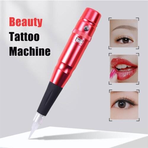 Permanent Makeup Machine Professional Tattoo Pen Tattoo Machine For Eyes Makeup Tattoo Supplies Dropshipping
