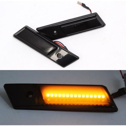 Blinker Indicator Side Marker Turn Signal Light LED Sequential Lamp For BMW E32 E34 E36 1990-1996 M3 3 5 7 Series