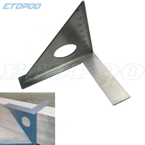 Multifunction woodworking scriber Stainless Steel Triangle Square Rafter Speed Square T and Tri Angle Square MulitScribe tools