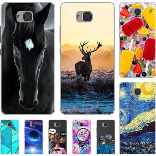 Fashion Bumper Cute Case For BQ Aquaris U2 U 2 Lite Case Soft Silicone Cat Horse Flower Cover Back Shell