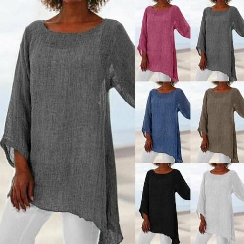 New Fashion Comfortable Autumn Blouse Lady Long Sleeve T-shirt Loose Top for Daily Wear