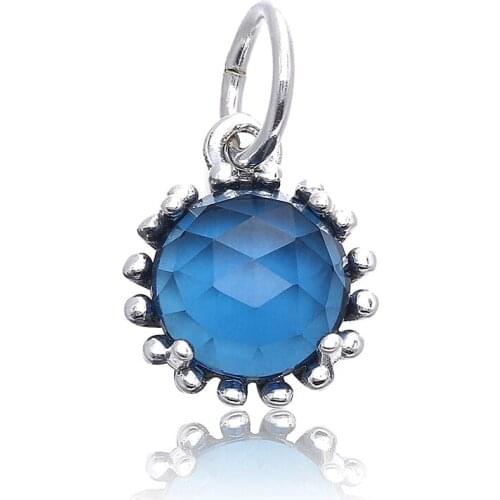 Ajax 925 Sterling Silver Retro Daisy Flower Pendant Charms Fit Chain Necklace Women Trendy & Weave Bracelet