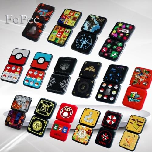 FoPcc NS Portable Case Card Holder Shockproof Hard Shell Storage for Nintendo Switch NS Game Card Box