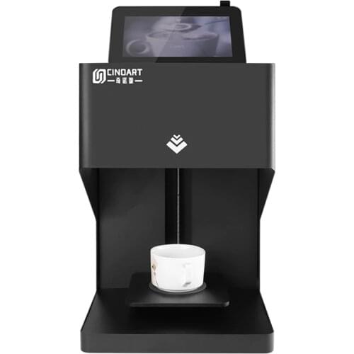 Edible ink printer art beverage food pull flower selfie/ coffee printer machine